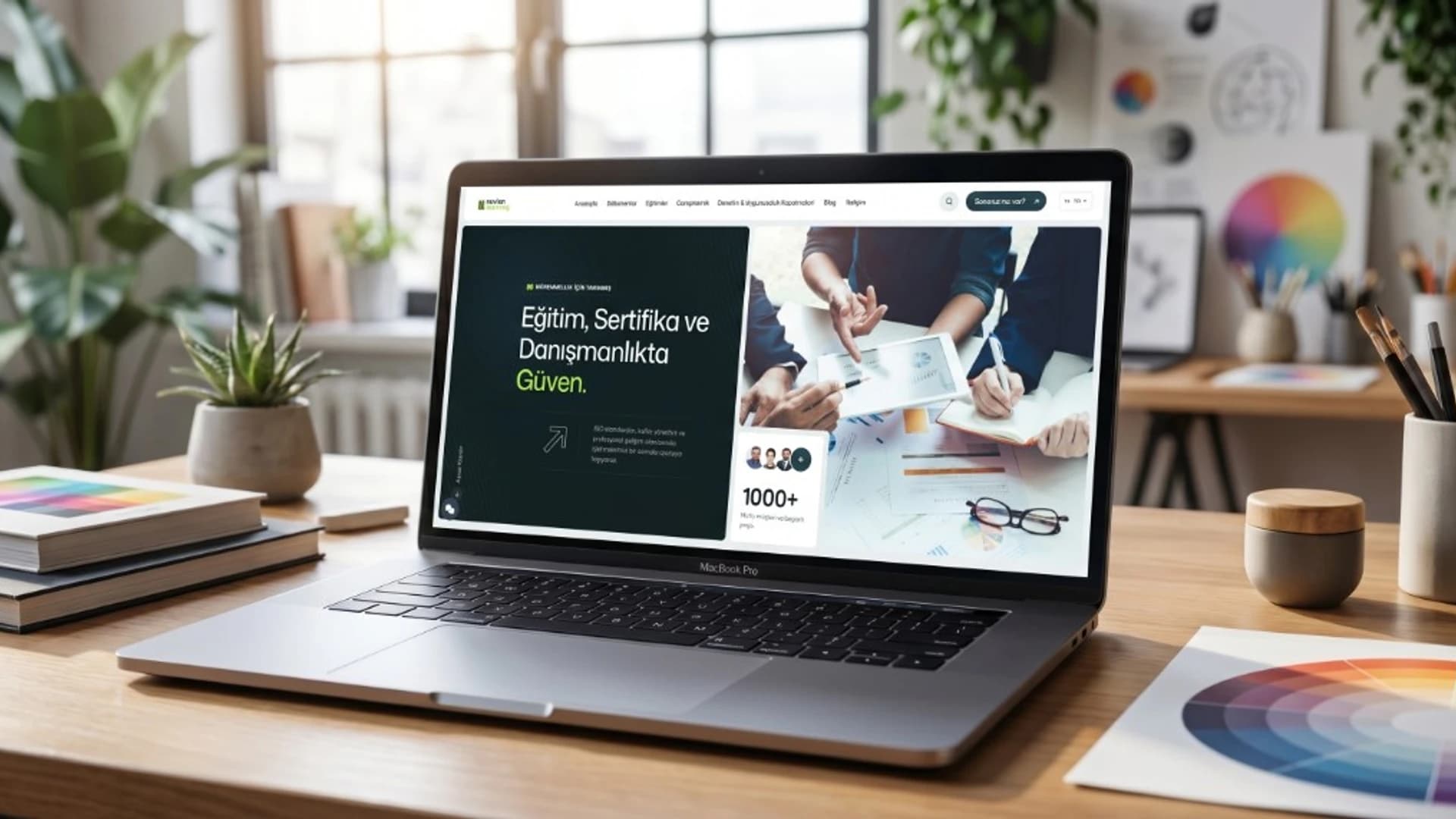 Nuvion Learning kurumsal eğitim kataloğu ana sayfası